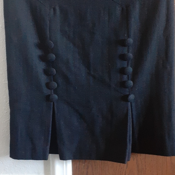 Guess Jeans Black Knee Length Skirt - Picture 2 of 4